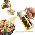 2 in 1 Large Oil Dispenser Bottle | Leakproof Kitchen Oil Jug