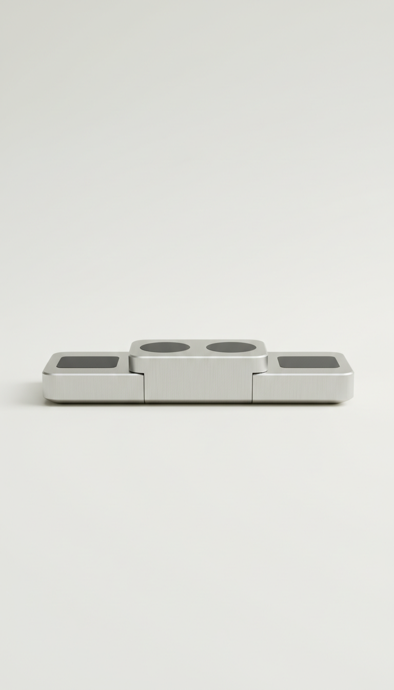 Brushed Silver Modular Charging Dock
