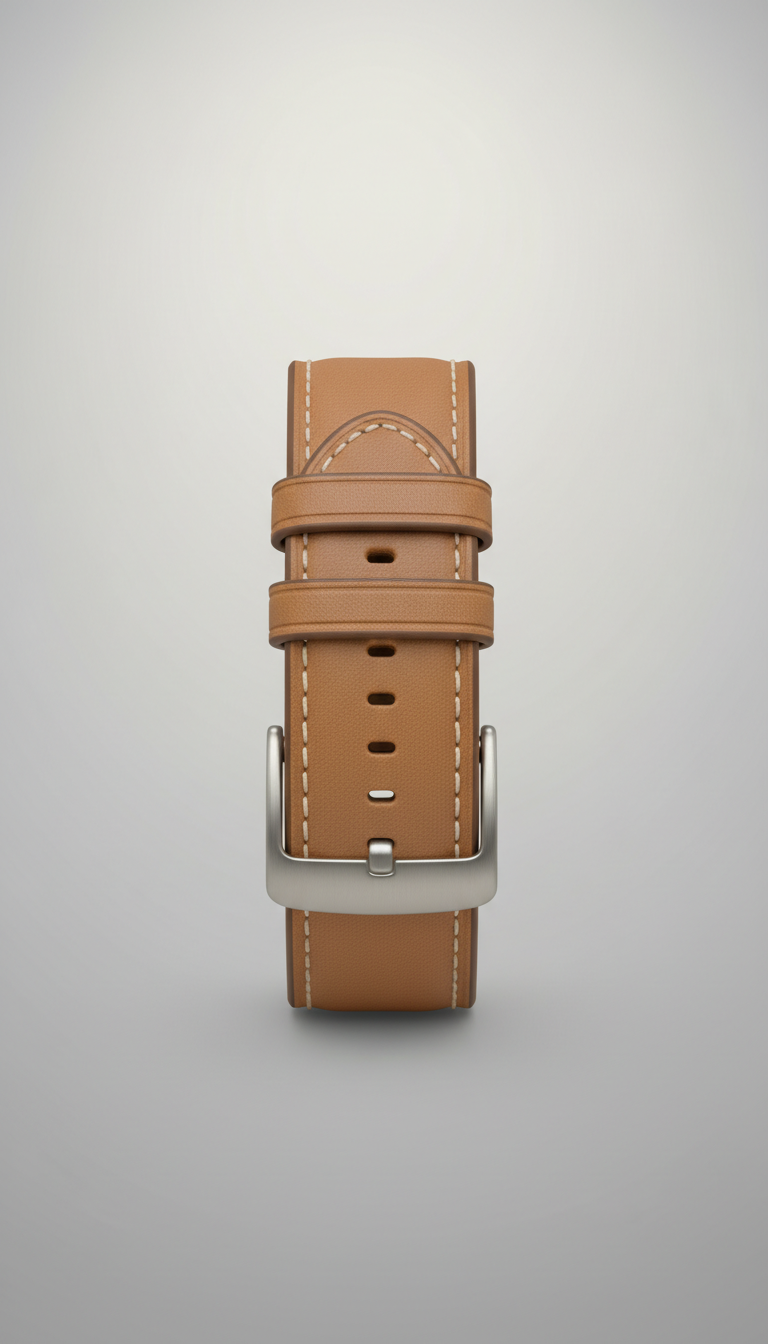 Leather Smartwatch Band in Pebbled Grain
