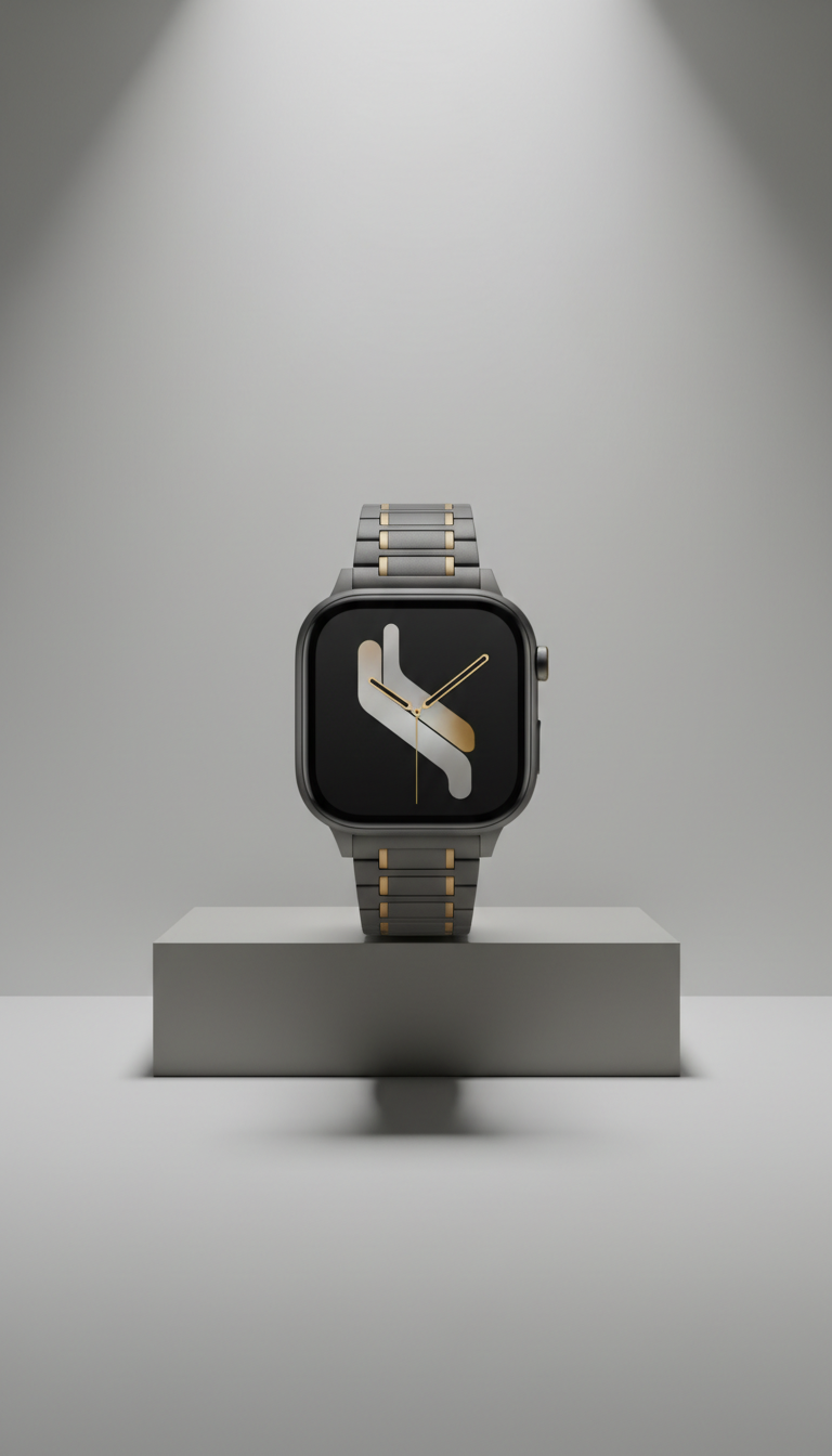 Graphite Steel Limited-Edition Smartwatch