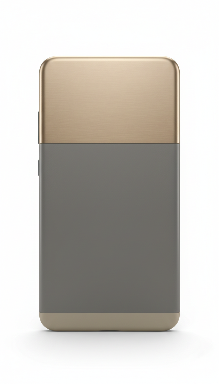Designer Phone Case Page With Sculpted Shadows