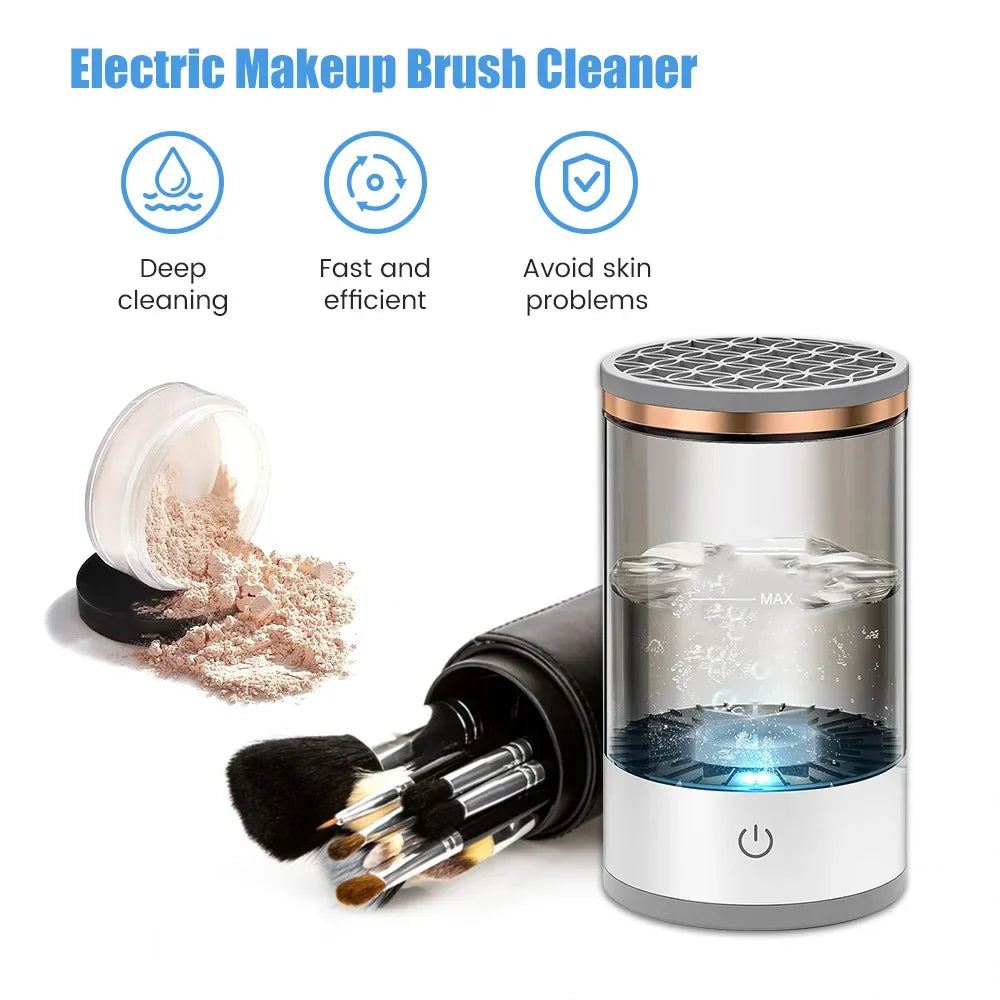 Makeup Brush Cleaner Bowl | Silicone Cosmetic Brush Cleaning Pad | Makeup Brush Washing Tool for Foundation, Blush & Eyeshadow Brushes
