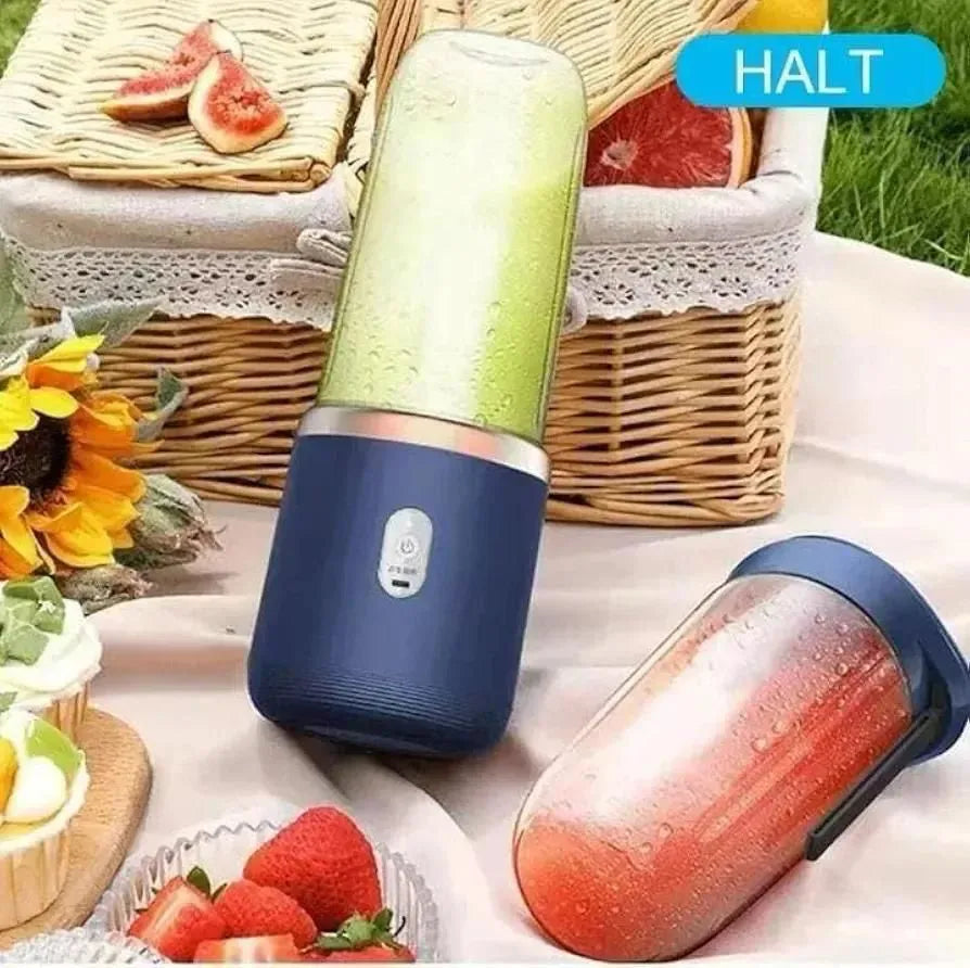 Portable Electric Blender with Separate Jug | USB Rechargeable | Smoothies, Juices & Shakes