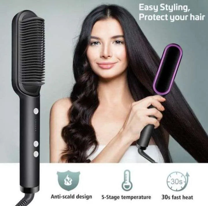 909 Professional Hair Straightening Brush