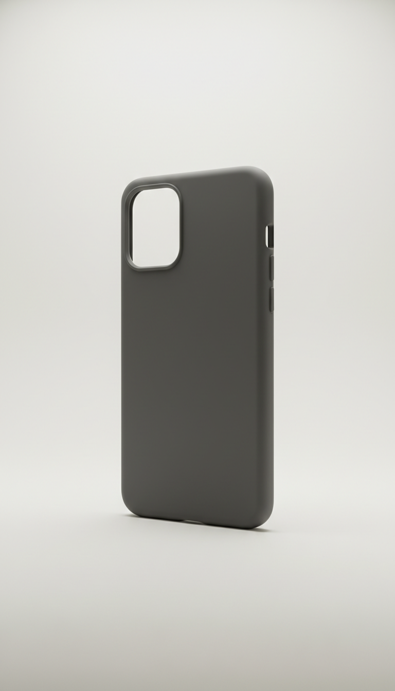 Graphite Smartphone Case with Sculpted Edges